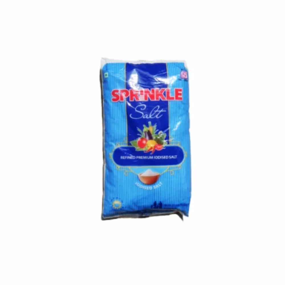 Sprinkle refined  iodised salt 1 kg